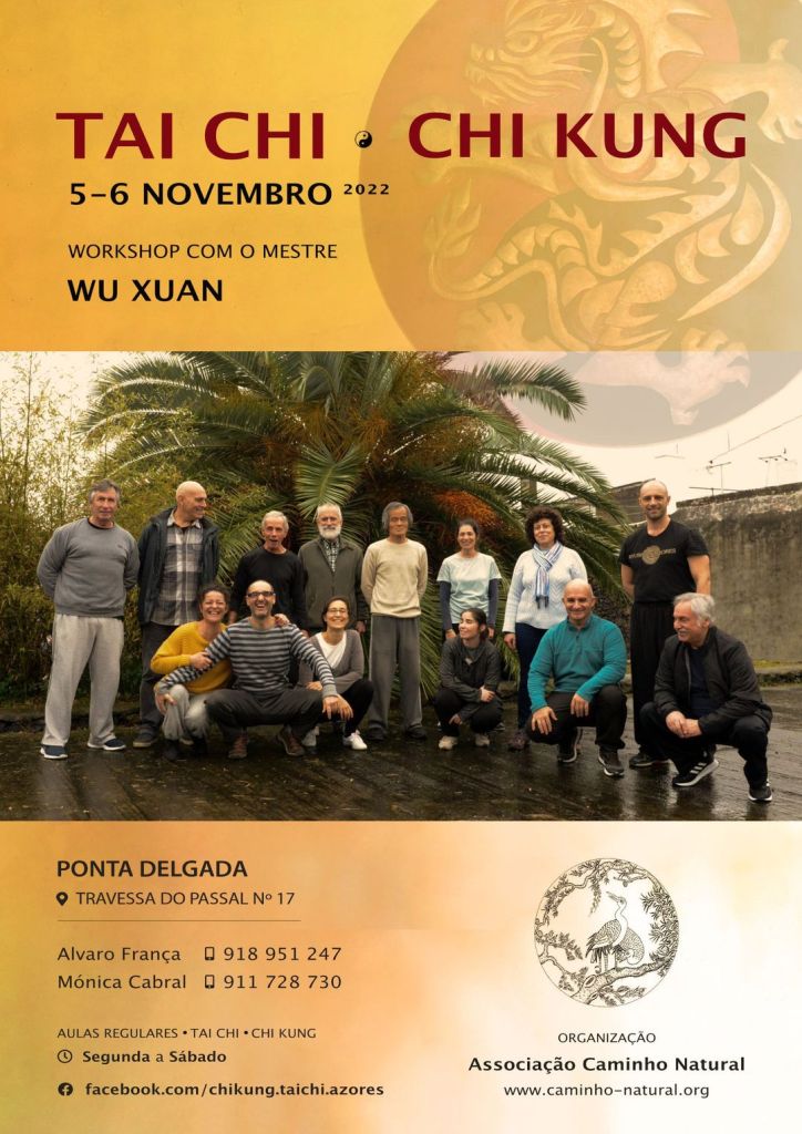 Workshop com o Mestre Wu Xuan, nos Açores
